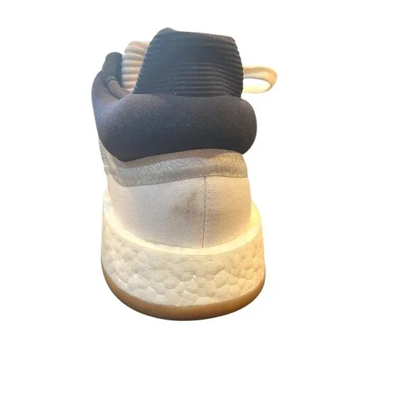 Adidas APE 779001 Mens Size 13 White Gray Stripes Sneakers Lace Up Tennis Shoes - Picture 10 of 10